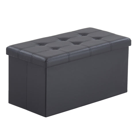 MXP Dream Storage Ottoman - Glossy Black