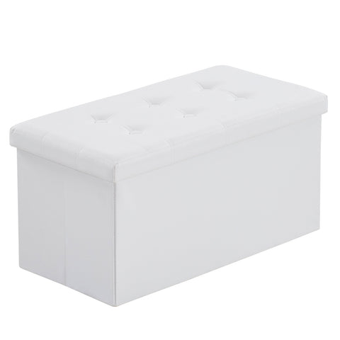 MXP Dream Storage Ottoman - White