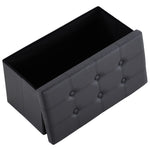 MXP Dream Storage Ottoman - Glossy Black