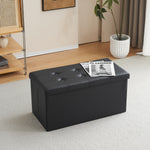 MXP Dream Storage Ottoman - Glossy Black