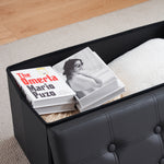 MXP Dream Storage Ottoman - Glossy Black