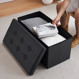 MXP Dream Storage Ottoman - Glossy Black