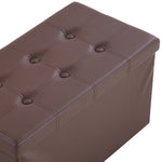 MXP Dream Storage Ottoman - Dark Brown