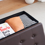 MXP Dream Storage Ottoman - Dark Brown