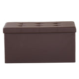 MXP Dream Storage Ottoman - Dark Brown