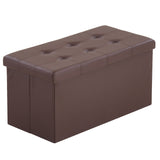 MXP Dream Storage Ottoman - Dark Brown