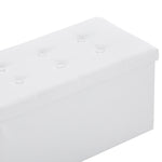 MXP Dream Storage Ottoman - White