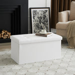 MXP Dream Storage Ottoman - White