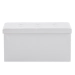 MXP Dream Storage Ottoman - White