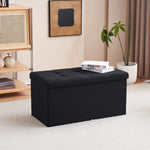 MXP Dream Storage Ottoman - Black