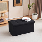 MXP Dream Storage Ottoman - Black