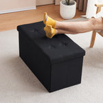 MXP Dream Storage Ottoman - Black