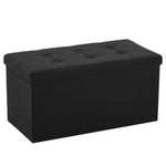 MXP Dream Storage Ottoman - Black