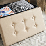 MXP Dream Storage Ottoman - Beige