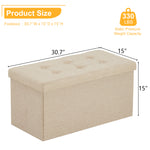 MXP Dream Storage Ottoman - Beige