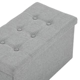 MXP Dream Storage Ottoman - Light Grey