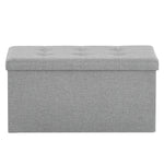 MXP Dream Storage Ottoman - Light Grey