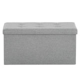 MXP Dream Storage Ottoman - Light Grey