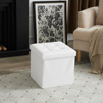 MXP Dream Storage Ottoman - White