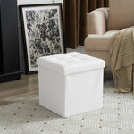 MXP Dream Storage Ottoman - White