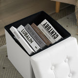 MXP Dream Storage Ottoman - White