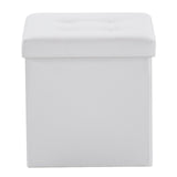 MXP Dream Storage Ottoman - White