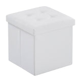 MXP Dream Storage Ottoman - White