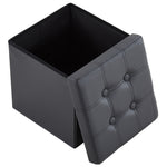 MXP Dream Storage Ottoman - Black