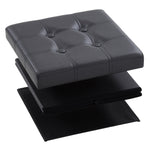 MXP Dream Storage Ottoman - Black