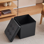 MXP Dream Storage Ottoman - Black