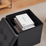 MXP Dream Storage Ottoman - Black