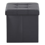 MXP Dream Storage Ottoman - Black