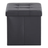 MXP Dream Storage Ottoman - Black