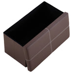 MXP Dream Storage Ottoman -Glossy Dark Brown