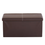 MXP Dream Storage Ottoman -Glossy Dark Brown